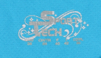 Sport Tech Blue Unisex T-Shirt Size 12