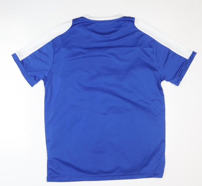 Rhinos Sports Men's Blue T-Shirt, Size L, Pullover, Logo