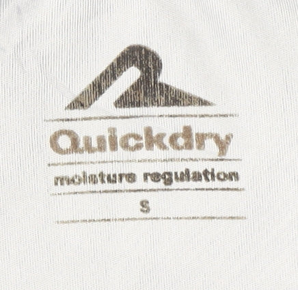 Rodeo Men's Black Geometric T-Shirt, Size S, Quick Dry
