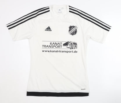 Adidas Men's White Football Jersey Size S