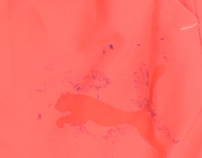 Puma Women's Orange Athletic Shorts Size 10