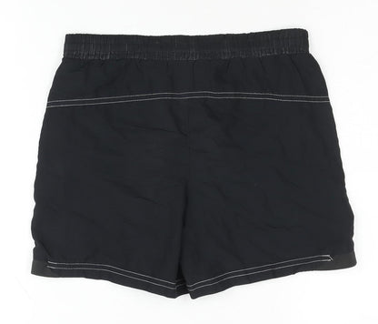 Hummel Boys Black Athletic Shorts, Size 8, Gym & Training