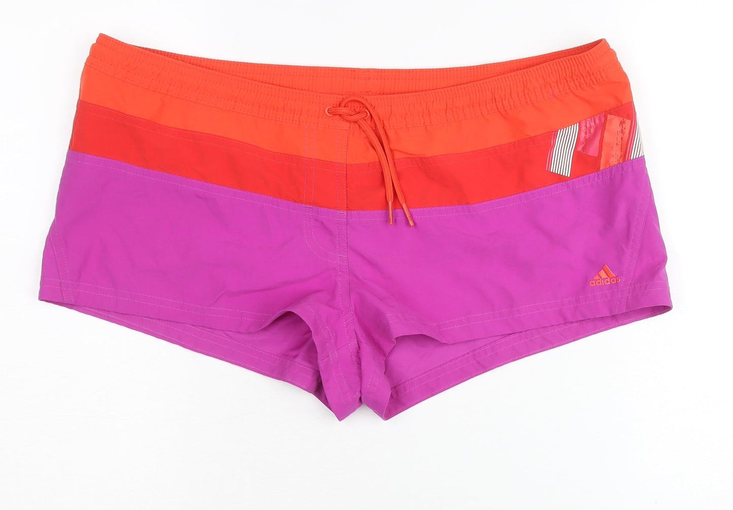 Adidas Women's Multicoloured Athletic Shorts Size 16