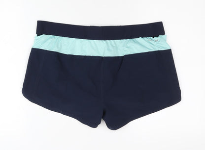 Reebok Women's Blue Athletic Shorts M