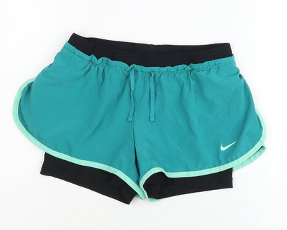 Nike Women’s Green Athletic Shorts Size S