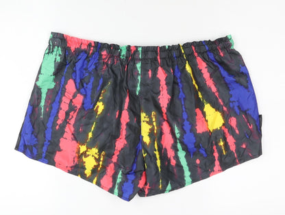 Adidas Women Multicoloured Athletic Shorts L
