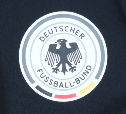 DFB Men's Black Home Shirt - Medium, Short Sleeves