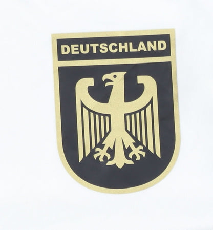 Puma Men's White Deutschland Football Shirt - Size L