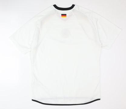 DFB Adult White Large Home Shirt Short Sleeves