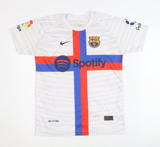 Nike Children Pedri Away Shirt White - Age 16