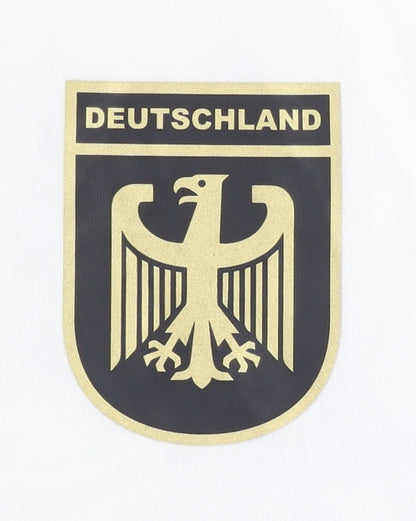 Puma Adult White Football Shirt Medium - Excellent Condition