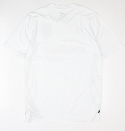 Puma Deutschland Home Shirt White Medium Adults Short Sleeves