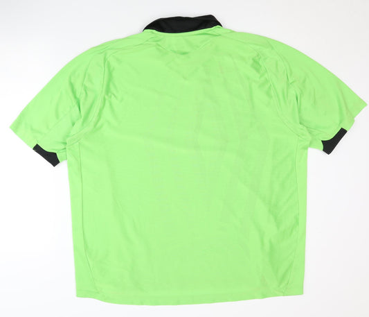 Umbro Green Goal Keepers Shirt XXL for Adults, Short Sleeves