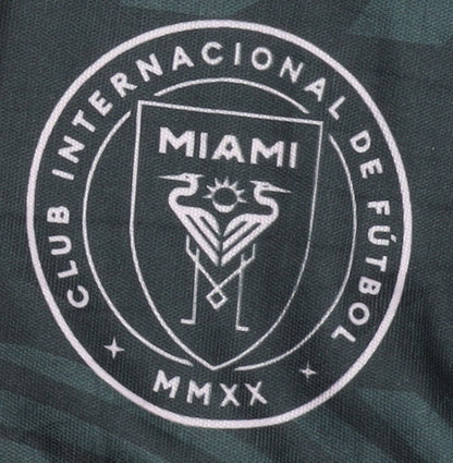 Adidas Adult Messi Black Inter Miami Shirt M Short Sleeves