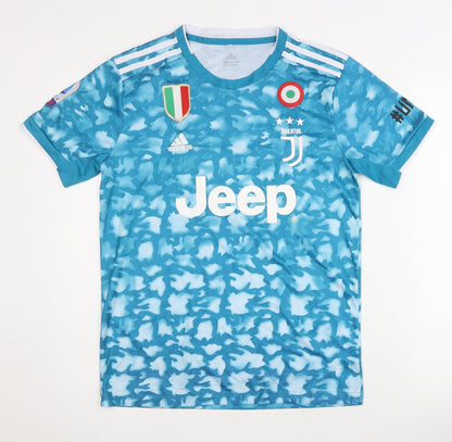 Adidas Juventus Adult Away Shirt, Blue Size M, Excellent Condition