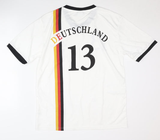 Kulmbacher Men's White Football Shirt L/XL Size 13
