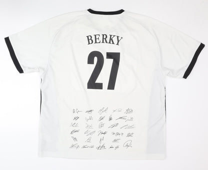 DFB Adults White Home Football Shirt XL/XXL Short Sleeves