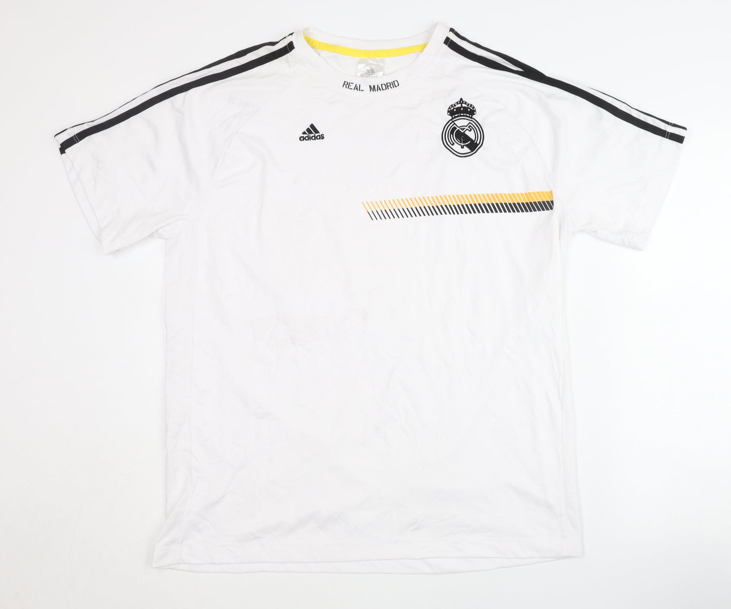 Adidas Real Madrid Home Shirt - Adult XXL White