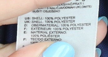 Adidas Men's Blue Training Shirt - Large