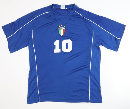 Italy Adult Blue Home Football Shirt XL - FIFA World Cup 2006