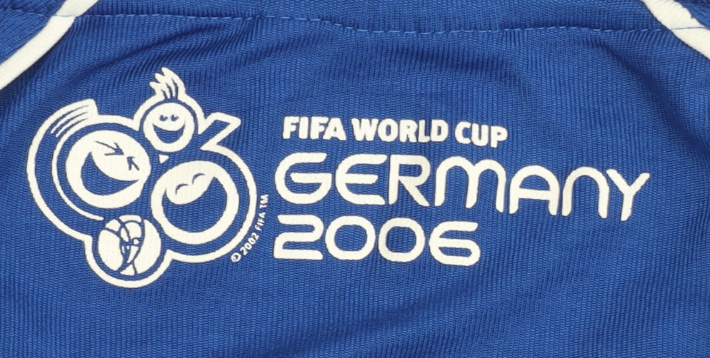 Italy Adult Blue Home Football Shirt XL - FIFA World Cup 2006