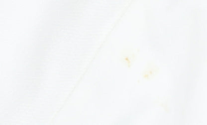 DFB Adult Medium White Short Sleeve Home Football Shirt