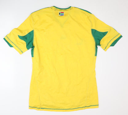 Adidas South Africa Home Shirt, Yellow, L, Adult, Good Condition