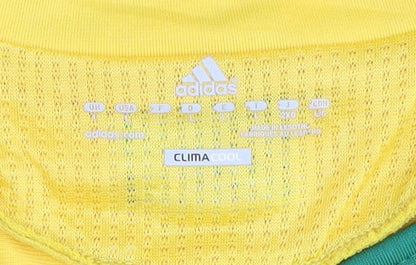 Adidas South Africa Home Shirt, Yellow, L, Adult, Good Condition