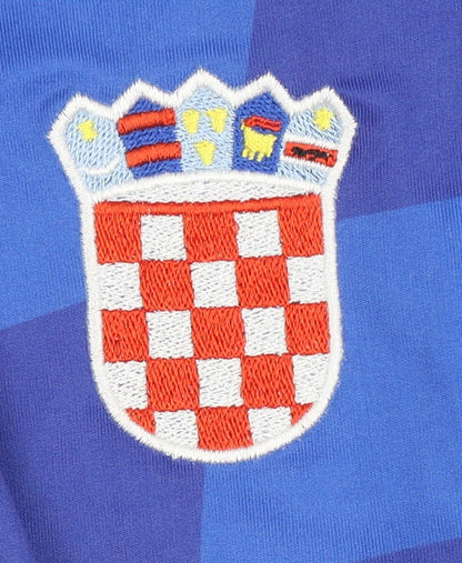 XS Blue Croatian Checkerboard Football Shirt, Hexter 2