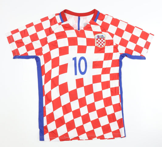 Croatia Home Football Shirt XS Red Checkered Adult