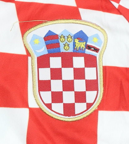 Croatia Home Football Shirt XS Red Checkered Adult