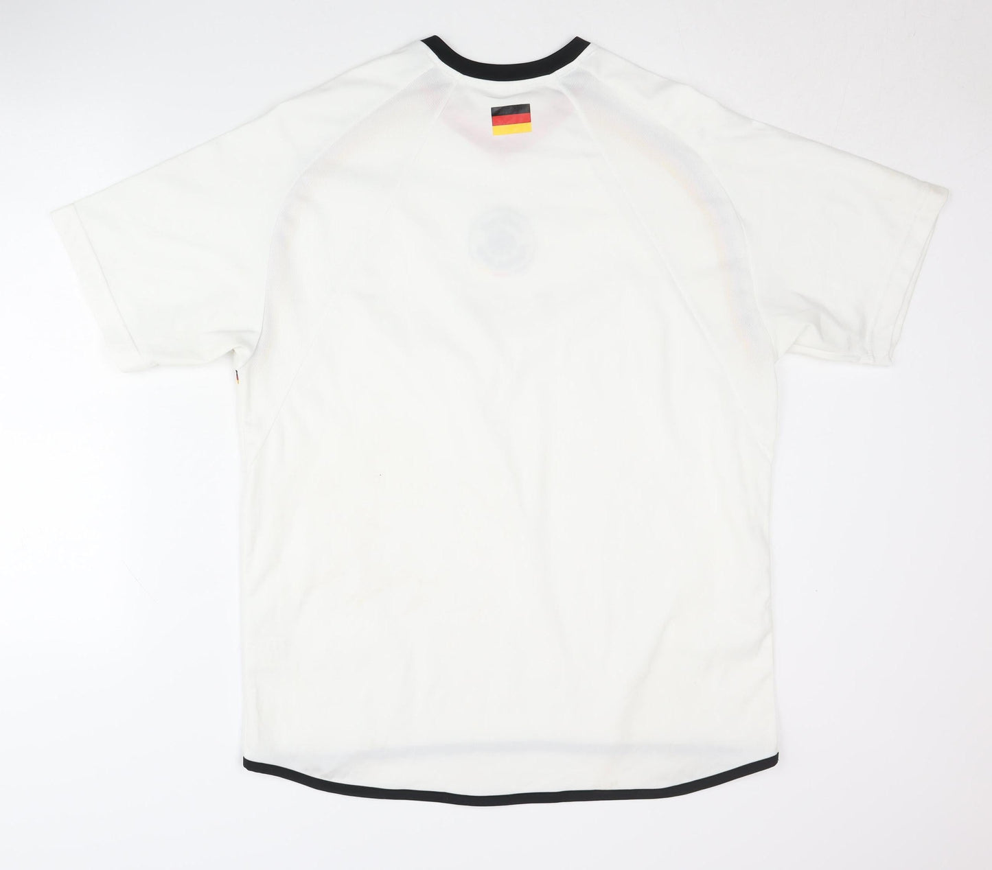DFB Adults White Home Football Shirt L