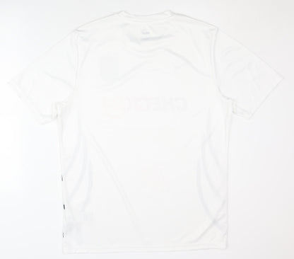 Puma Deutschland Home Shirt L, White, Adults, Short Sleeves