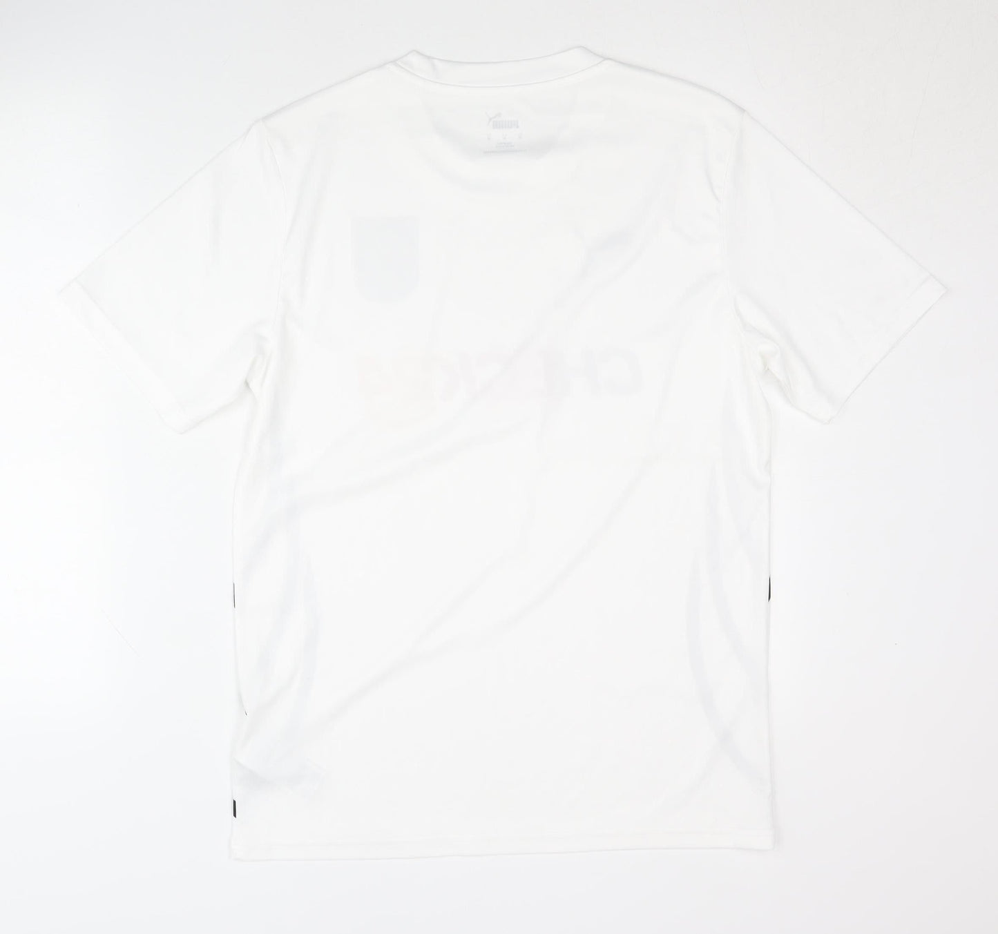 Puma Adult Medium White Football Shirt Excellent Condition