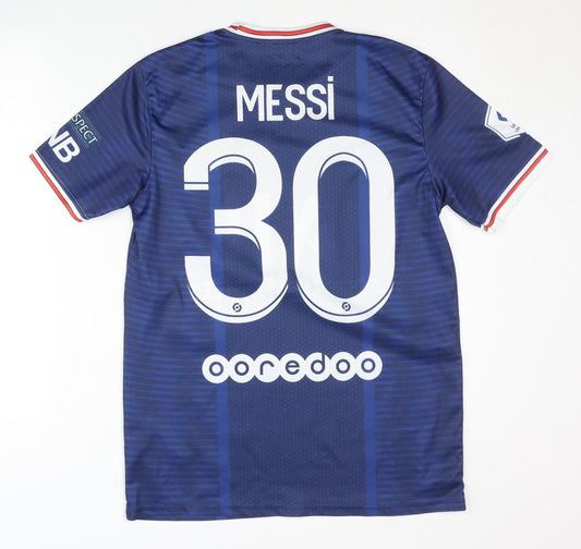 Nike Adult PSG Home Shirt Messi #30 Blue M