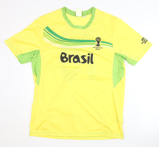 Brazil FIFA World Cup 2014 Medium Yellow Home Shirt