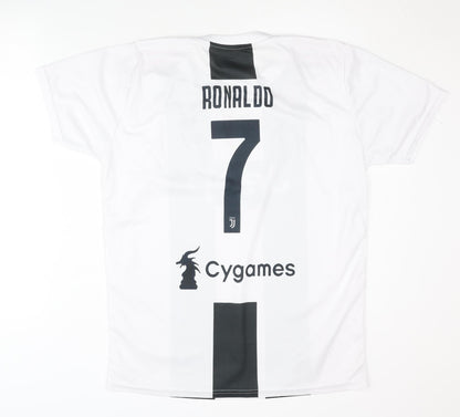 Adidas Juventus Home Shirt Ronaldo 7 Large Black Adults