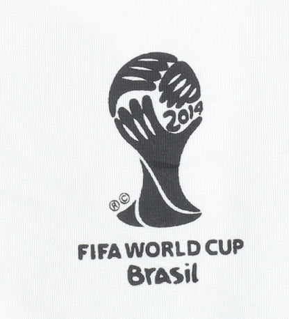 Deutschland Football Shirt L White Home Short Sleeves