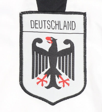 Deutschland Home Football Shirt White, Men's Size S