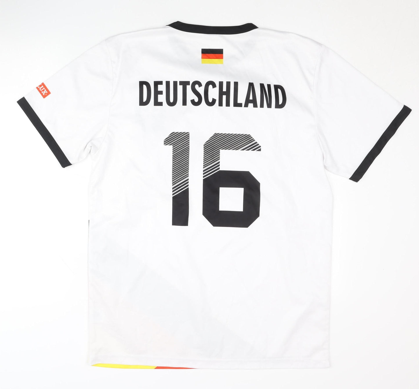 VELUX Germany Home Football Shirt White XL Adults Short Sleeve