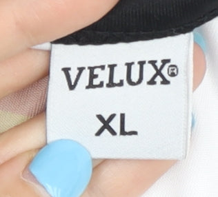 VELUX Germany Home Football Shirt White XL Adults Short Sleeve