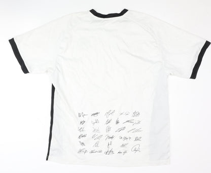 Authentic Deutscher Home Football Shirt, L/XL, White