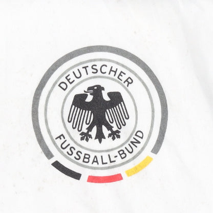 Authentic Deutscher Home Football Shirt, L/XL, White