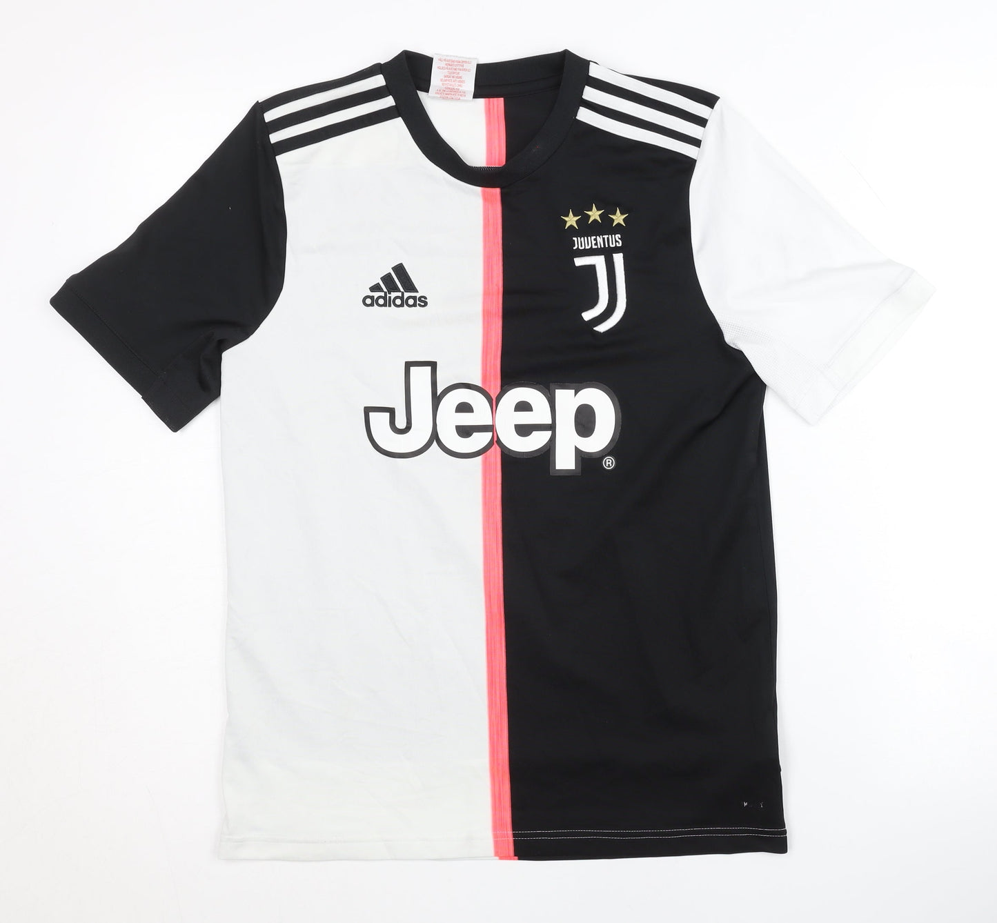 Adidas Juventus Childrens Home Shirt Black 13-14 Years