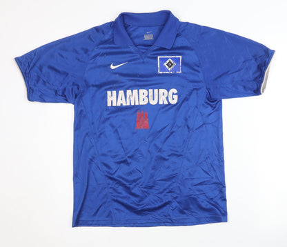 Nike Adult Blue Away Shirt Large - Short Sleeves, Very Good