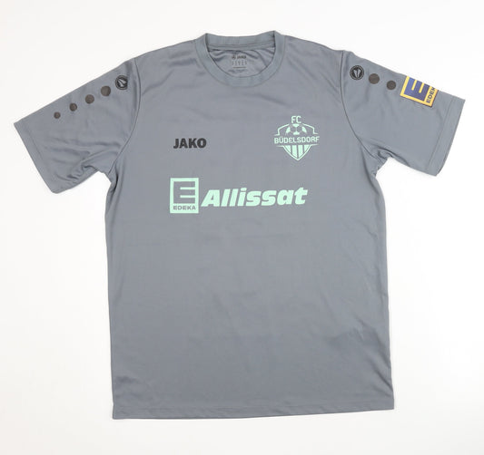 Jako Adult Grey Football Shirt S Size - P. Abdallah #10