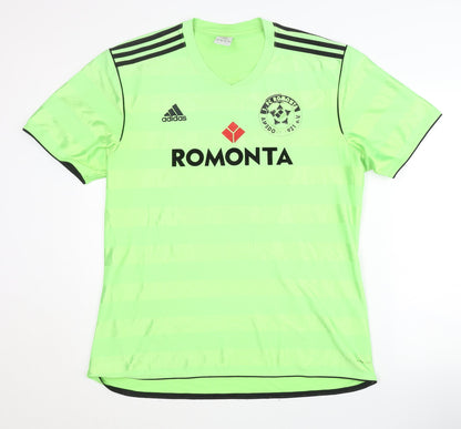 Adidas Adult XL Green Home Shirt - Short Sleeves