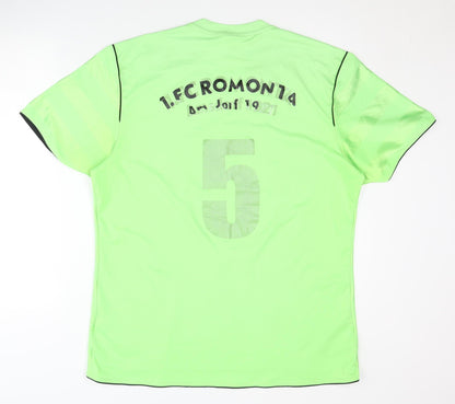 Adidas Adult XL Green Home Shirt - Short Sleeves