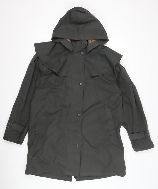 Arctic Storm Women's Black Parka Coat Size 12