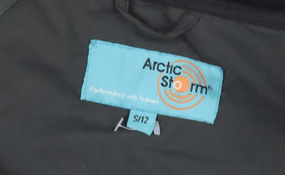 Arctic Storm Women's Black Parka Coat Size 12